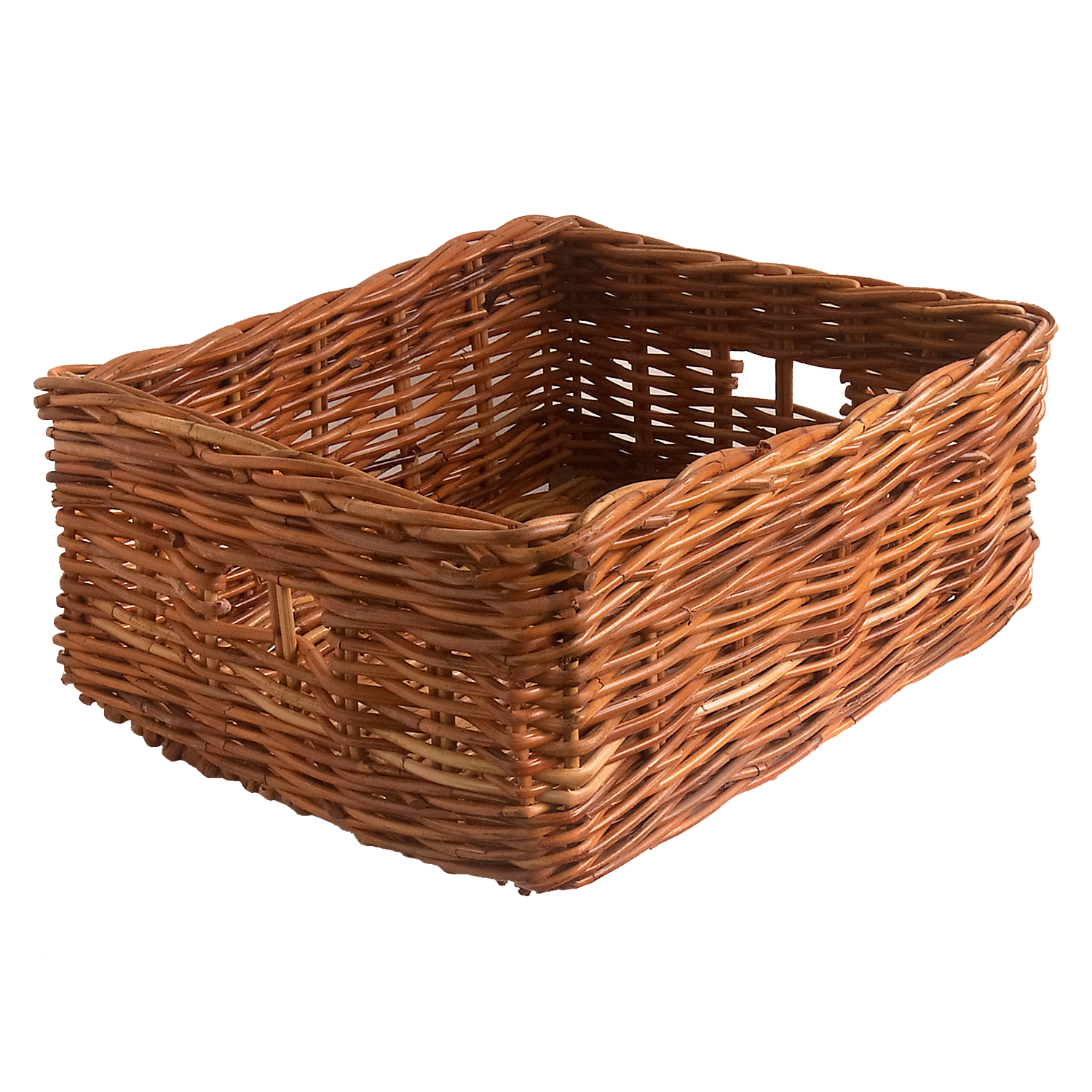 Oblong Wicker Storage Basket in 2 Sizes