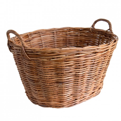Classic Rattan Clothes Basket Kosmopolitan