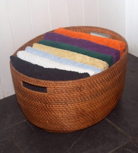 rattan wicker storage