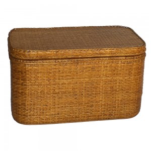 classic rattan chest