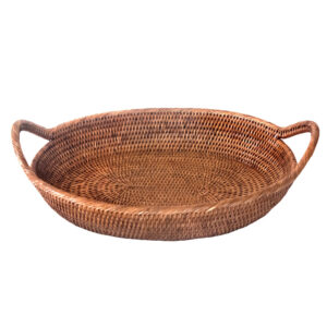 Oval Shaped Tray Basket with handles