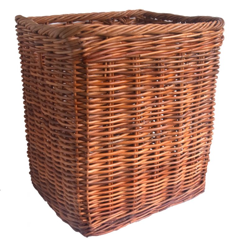 Tall Oblong Log Basket in 2 Sizes