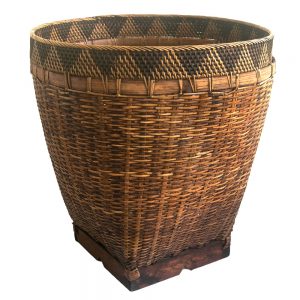 Large Bamboo Laundry Basket