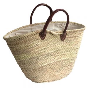 Lined Palm Shopper with zipped pocket