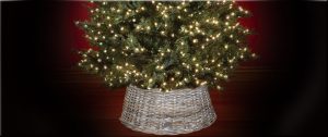 Wicker Christmas Tree Skirt