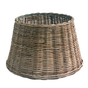 Small Round Grey Table or Floor Lampshade