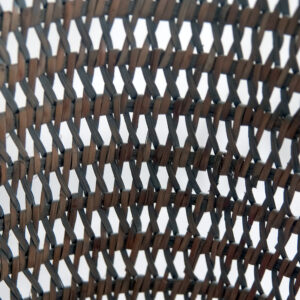Rattan Wastepaper Basket Weave